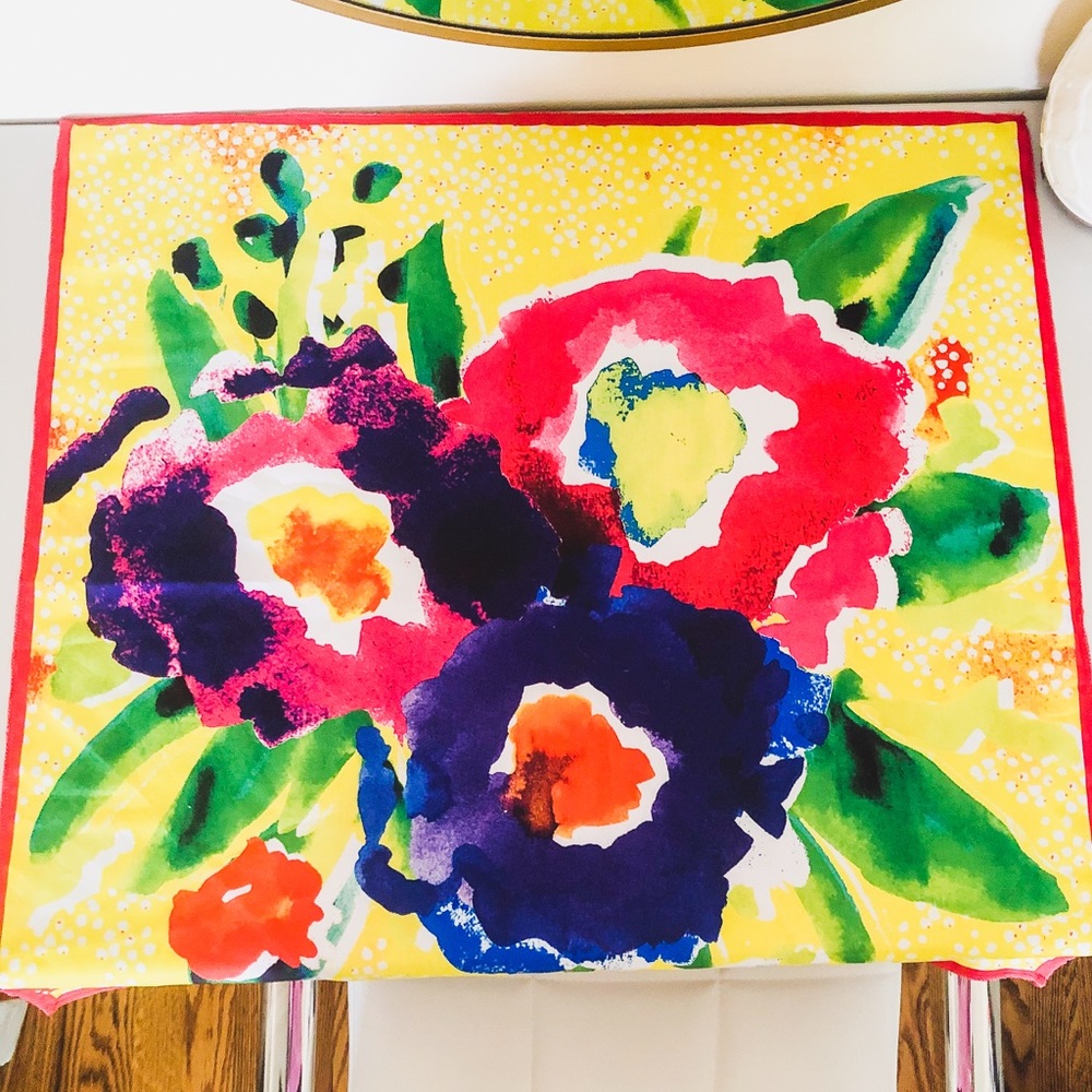 Floral Lush Knot-Wrap Scarf - Picture 3 of 9